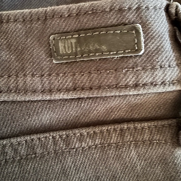 Kut from the Kloth Women’s Mia Toothpick Skinny Black Denim Jeans Size 4 - Picture 10 of 13